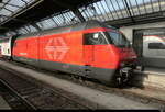 SBB - Lok 460 016-9 im HB Zürich am 07.03.2026