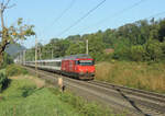 Umiken - 18. August 2023 : Re 460 102  Lägern  mit dem IR 1961 Basel - Zürich. 

Link zum Video : https://www.youtube.com/watch?v=X9DW3xfJ8CM