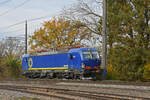 Siemens Vectron 193 046-0 fährt am 31.10.2025 Richtung Station Augarten.