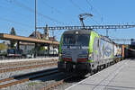 Siemens Vectron 475 423-0 der BLS durchf�hrt am 28.09.2026 den Bahnhof Rupperswil.