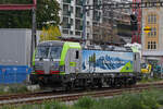 Siemens Vectron 475 436-2 steht am 16.10.2026 auf einem Abstellgleis beim Bahnhof Pratteln.