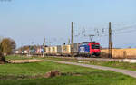Re 482 001 mit dem DGS 43715 (Köln Eifeltor - Novara) bei Niederschopfheim 19.3.26