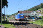 Raildox 482 035-3 (91 85 4482 035-3 CH-RDX) als Tfzf Richtung Fulda, am 26.05.2026 in Ludwigsau-Friedlos.