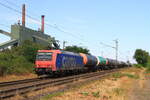 Deutschland Bottrop
Lok 482 003 von SBBCargozieht einem Kesselzug, in Bottrop am Cokerei Prosper
28/7/2026