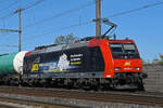 Re 482 012-2 der WRS f�hrt am 03.09.2026 Richtung Station Augarten.