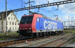 SBB Cargo - Lok 91 88 482 014-8 unterwegs in Pratteln am 02.10.2026