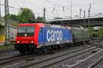 482 044-5 SBB Cargo & SRI 151 124-5 in Hamburg Harburg, Mai 2014.