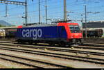 SBB - Lok 484 007-0 abgestellt in Buch/SG am 30.04.2026