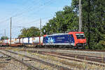 Re 484 011-2 f�hrt am 29.09.2026 Richtung Station Augarten.
