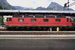 Seitenblick auf SBB 11680 in Brig am 27 Mai 2019.
