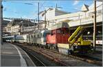 Zu spät zum I: die RailAdventure Re 6/6 11603 wurde allem Anschein nach schon in Renens VD mit der ETCS  Bos  in Form der versorgt, so dass sich einmal mehr in Lausanne kein Bild mit der RailAdventure Re 6/6 11603 mit der feien Stirnfront machen konnte. 

 6. Nov. 2025