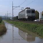 Schweiezr Zucker AG, Zuckerfabrik Aarberg, Kampagne 2025: Re 620 003-4, Zug 38032 Aarberg-Genève-La Praille, Lokzug zum Abholen eines beladenen Rübenzuges in Genève-La Praille, Lyss, 30. September 2025.