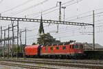 Re 620 0031-5 durchfährt am 28.04.2026 den Bahnhof Kaiseraugst.