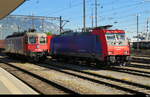 SBB - Lok 620 016-6 + 484 017-9 in Buch/SSG am 30.04.2026