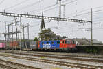 Re 620 027-3 durchf�hrt am 28.04.2026 den Bahnhof Kaiseraugst.