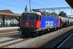 SBB - 620 067-9 vor Kesselzug bei der durchfahrt in Rupperswil am 23.07.2026