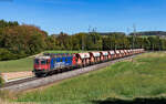 Re 620 024 mit dem 67978 (Hinwil - H�ntwangen-Will) bei Effretikon 4.9.26
