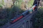 Die Talw�nde im Urner Reusstal sind steil.