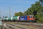 Re 620 022-4 f�hrt am 29.09.2026 Richtung Station Augarten. Aufnahme Kaiseraugst.