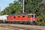 Re 620 030-7 f�hrt am 29.09.2026 Richtung Station Augarten. Aufnahme Kaiseraugst.