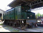 SBB - Ae 3/6  10650 ausgestellt im Areal des Bahnpark in Brugg am 2024.05.18