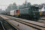 SBB: Im Jahre 1994 standen noch die starken elektrischen Ae 4/7 Lokomotiven des Typs I im regulären Güterdienst.