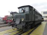 SBB - Ae 4/7 10976 im Areal der ABB Sècheron in Genf an einer Ausstellung Historischer Loks am 14.09.2014