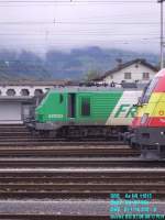 Triple aus 3 Lndern in Buchs SG:
Ae 6/6 11513
BB 437 053
Br 1116 232-8 *EM-Spanien*
07.06.08
