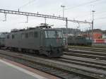 SBB - Ae 6/6  11501 und Ae 6/6  11517 im Bahnhof Solothurn am 24.11.2013