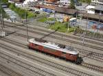 Luftaufnahme der Ae 6/8 208 BLS,Frutigen 30-06-2013 - 100 Jahre Lotschbergbahn - Sehen Sie videos aus der Nordrampefest hier - http://www.youtube.com/user/cortiferroviariamato/videos