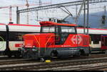 SBB - Ee 922 001-3 abgestellt im Bahnhof Biel am 01.02.2026