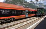 Der Treno Gottardo der SBB trifft am 09.05.2026 auf die einzige Doppellok von SBB Historic.