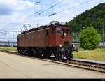 SBB Historic - Be 4/7 12504 bei einer Fitnessfahrt am 13.07.2019