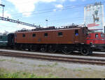 SBB - Oldtimer Be 4/7 12504 abgestellt vor dem SBB Historic Depot in Olten am 21.05.2022