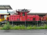 SBB - Ee 3/3 16410 im Betriebsareal des SBB Industriewerkes (Werksttte) in Biel/Bienne am 19.06.2010