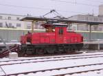 SBB - Rangierlok Ee 3/3 16383 in Biel am 03.12.2010