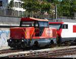 SBB - Lok Ee 922 014-6 bei Rangierfahrt im Bahnhofsareal von Bern am  25.07.2020