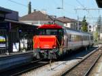 SBB - Rangierlok Ee 922 002-1 im Bahnhof von Romanshorn am 02.04.2011