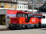 SBB - Rangierlok Ee 922 003-9 im Hauptbahnhof Zrich am 01.04.2011