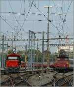 SBB Rangierloks in Bern: Ee 922 009-5 und die Ee 3/3 16452. 
29. Juni 2011