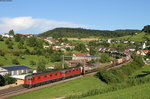 11664 und 11336 mit einem KV Zug bei Zeihen 18.7.16