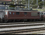 BLS - Re 4/4  192 abgestellt im Bahnhofsareal von Spiez am 28.02.2021