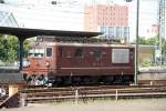 BLS Re4/4 177 im Basel Badischer Bahnhof am 15.