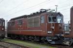 Re 4/4 der BLS mit der Betriebsnummer 174 am Badischen Bahnhof in Basel. Die Aufnahme stammt vom 30.01.2014.