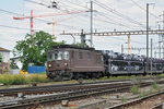 BLS Lok 425 173 durchfährt den Bahnhof Ptatteln.