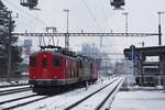 Classic Rail AG, SBB, Zuckerfabrik Aarberg Kampagne 2022: Re 4/4 10009 + Re 420 257-8 + Re 420 327-9, Ueberfuhr Aarberg-Zürich, 14.