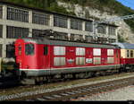 Rail Event - Re 4/4  10009 abgestellt bei der OeBB in Klus/SO am 20.09.2022