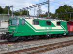 MBC - Re 4/4 420 506-8 (ex BLS ex SBB) abgestellt im Bahnhof von Morges am 05.09.2015
