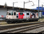 SBB - Lok 420 262-8 abgestellt im Bahnhofsareal von Solothurn am 23.09.2020