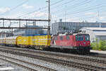 Re 420 252-9 durchfährt am 30.05.2023 den Bahnhof Rupperswil.